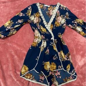 Floral Romper